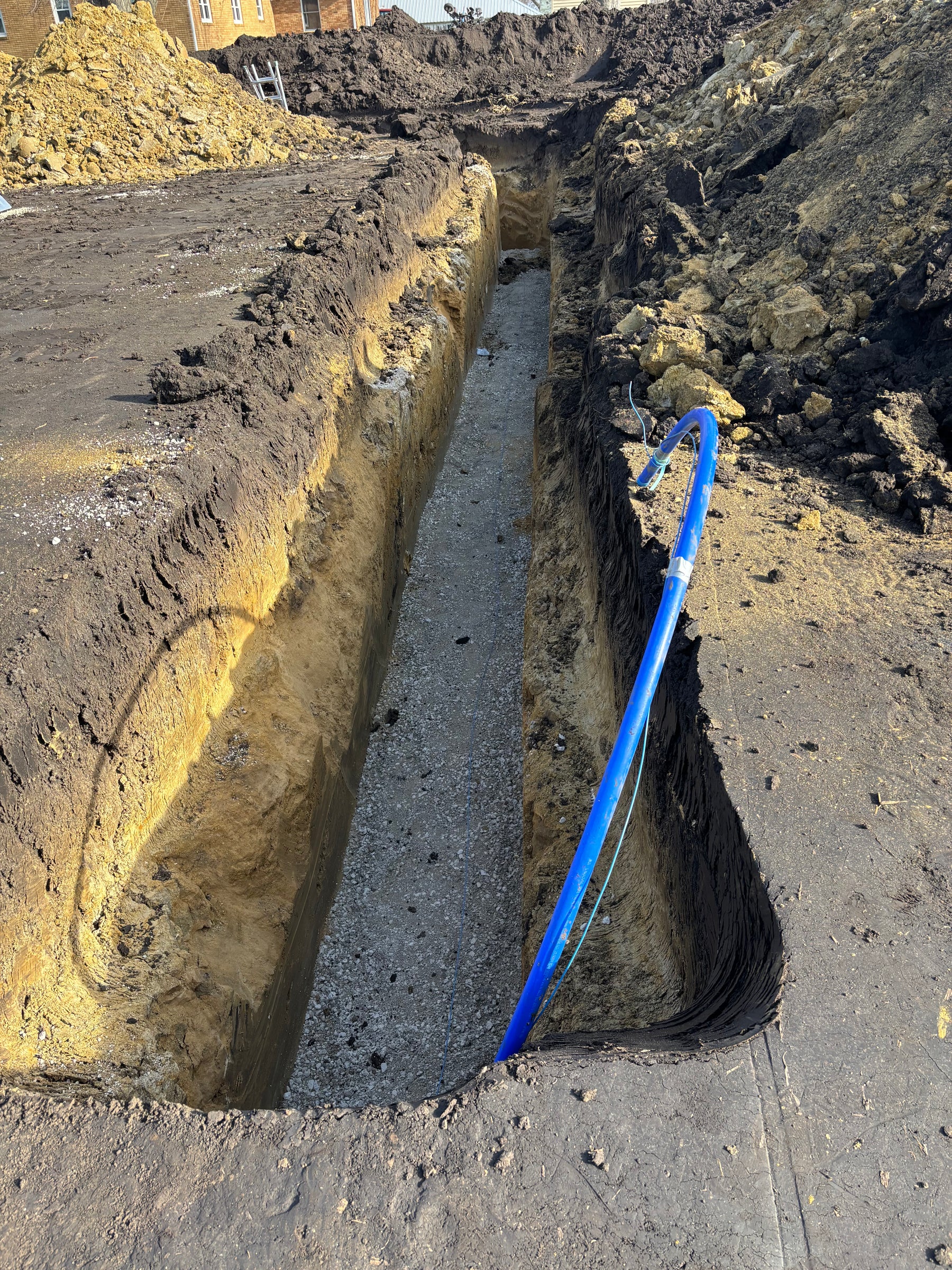 Septic tank replacement project in Fergus Falls, MN