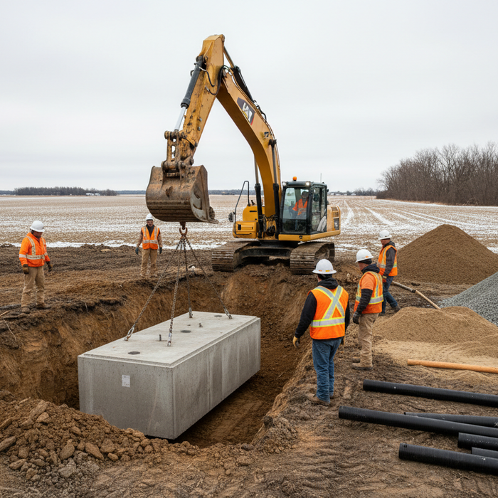 Septic System Installation Process Steps for Pelican Rapids MN