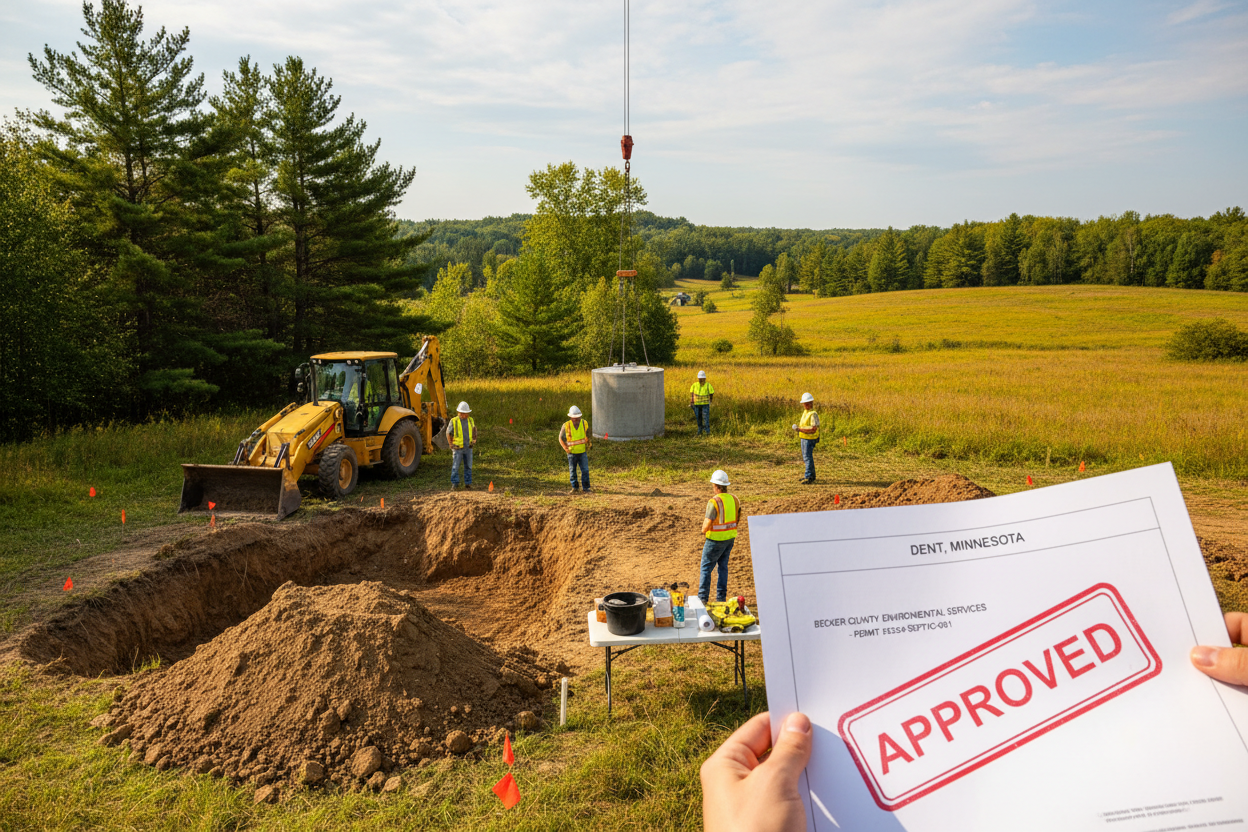 Getting Your Septic Permit Approved in Dent, MN