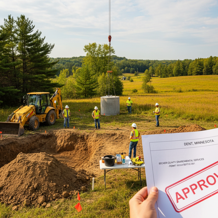 Getting Your Septic Permit Approved in Dent, MN